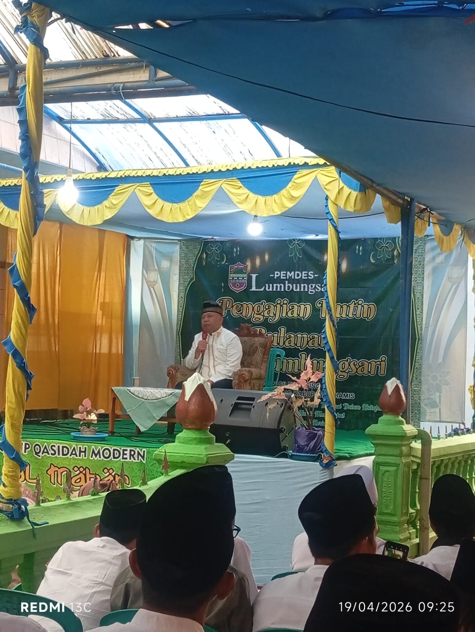 Pengajian Bulanan Desa Lumbung...