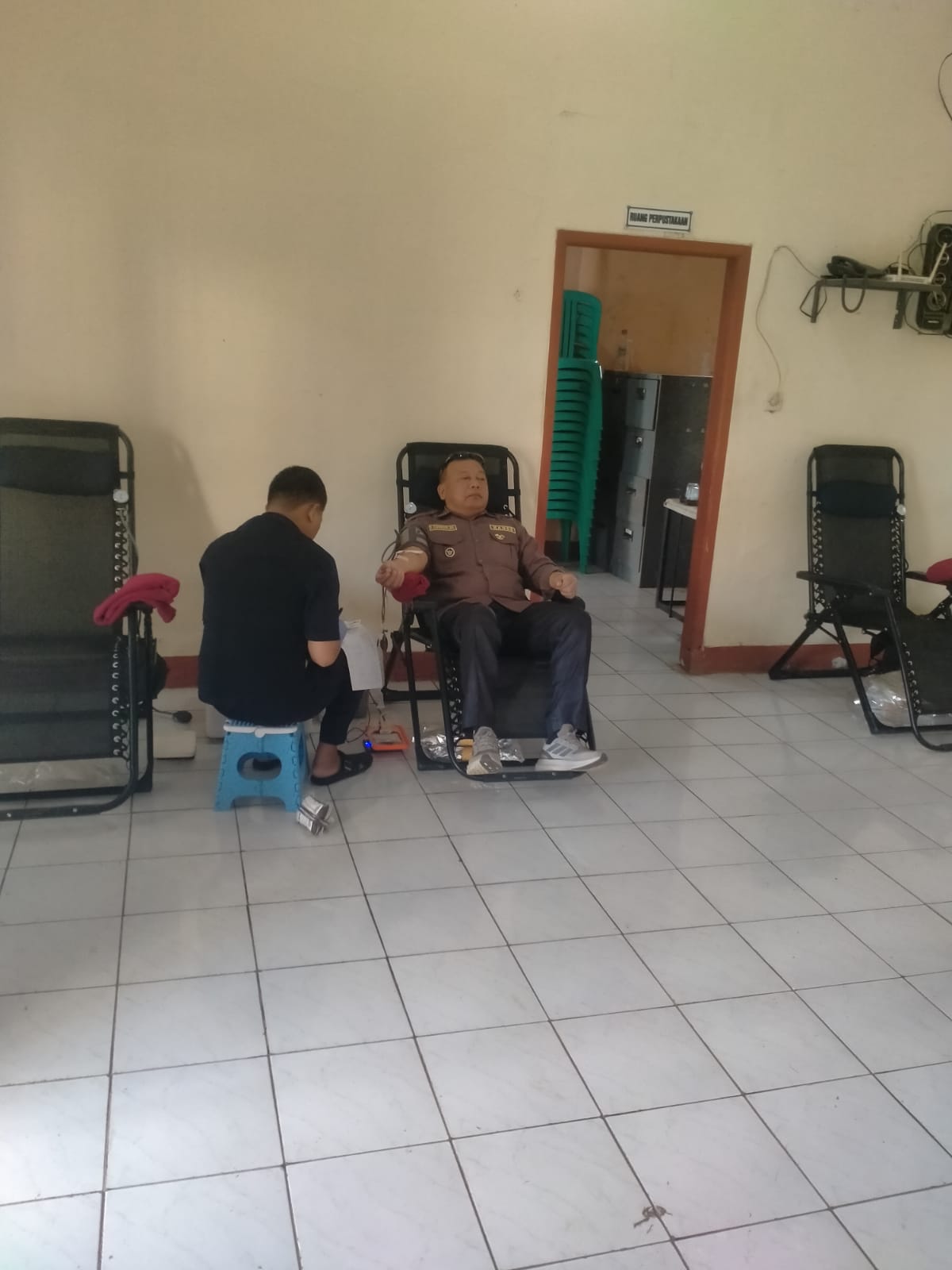 Kegiatan Donor Darah Di Desa Lumbungsari