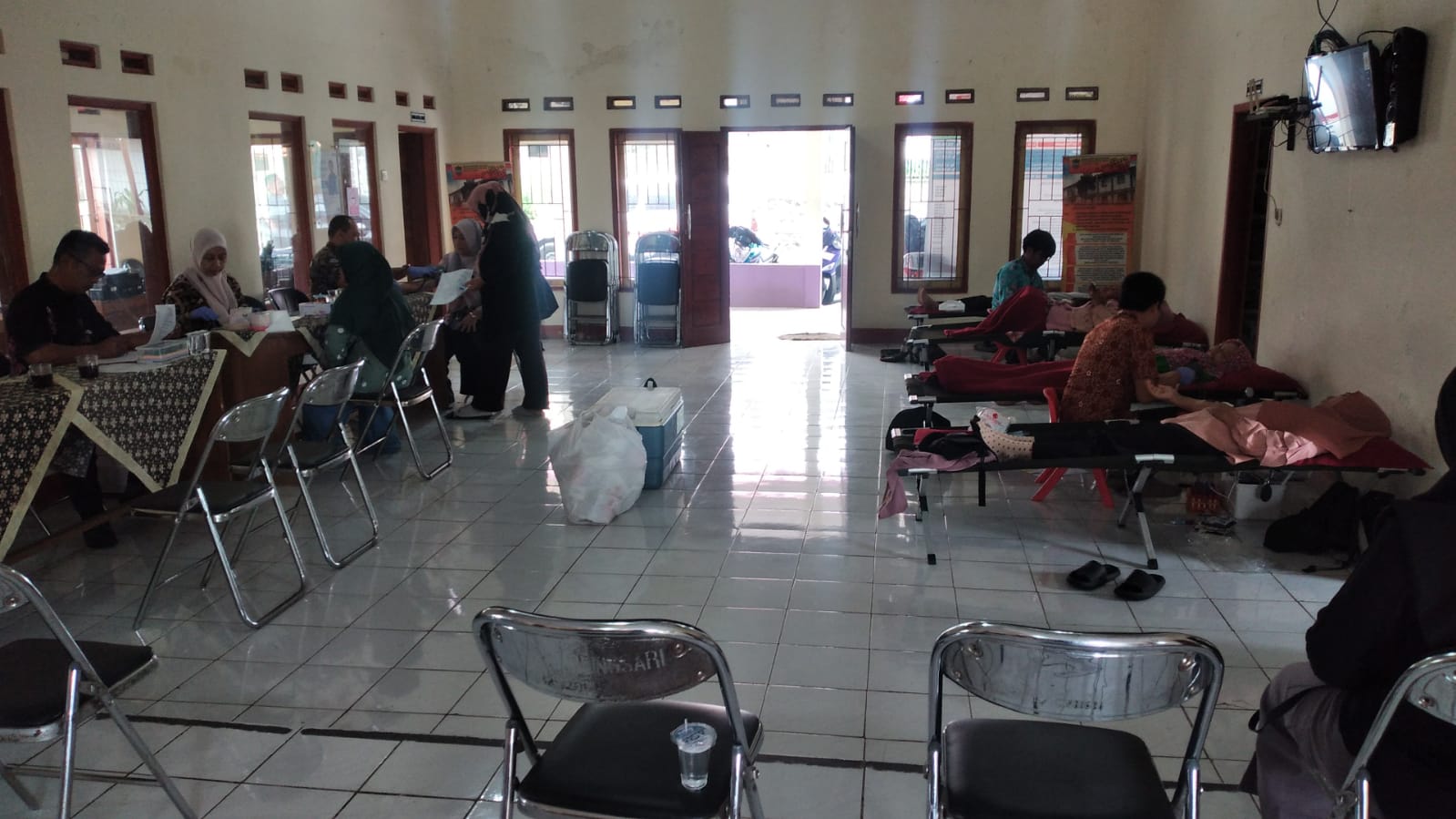 GELAR AKSI DONOR DARAH DESA LUMBUNGSARI KE-5 KALINYA