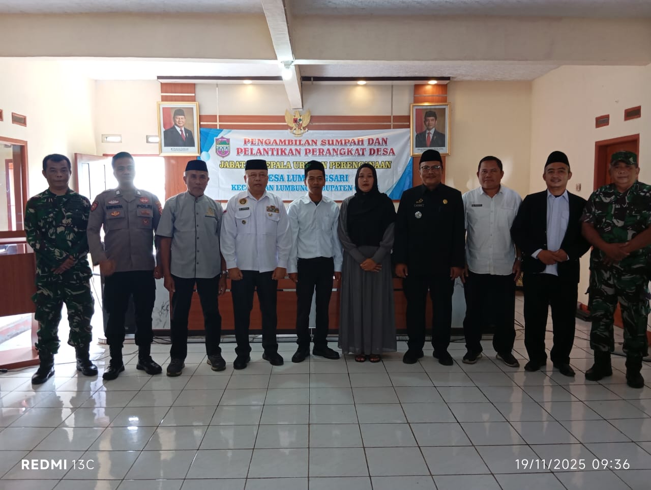 "Desa Lumbungsari Lantik Kaur Perencanaan Baru Demi Perkuat Tata Kelola Pemerintahan"
